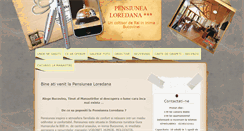 Desktop Screenshot of pensiunealoredana.ro